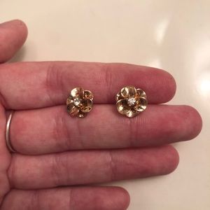 ⭐️2/$20⭐️Kate Spade Rose Gold Flower Earrings